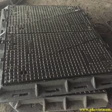 NẮP BỂ CÁP GANG CẦU 1450X1250 TẢI TRỌNG 40T