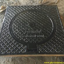 NẮP HỐ GA DƯƠNG GANG CẦU 900X900X100