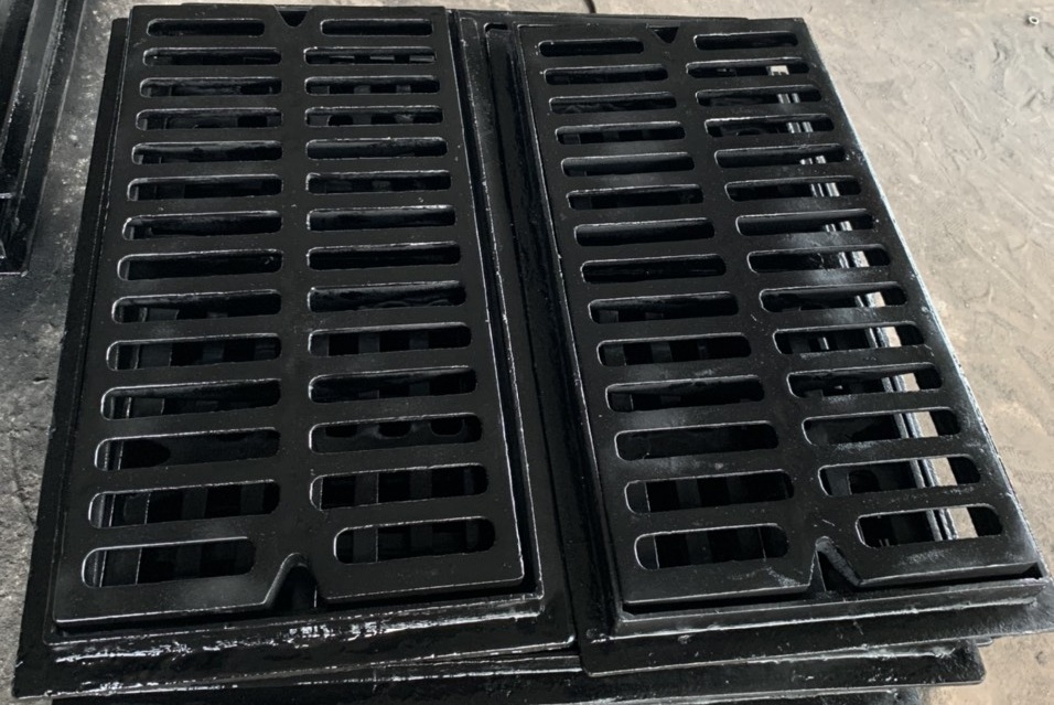 song chắn rác 960x530x50 gang cầu